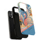 Personalized Sunset Garden Whirl Tough iPhone Magnetic Case for iPhone, Artistic Phone Cover, Durable Protection, Gifts for Her, Unique Style