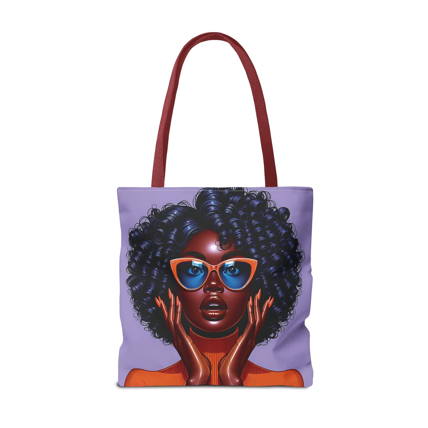 Afro Luxe Glow Tote Bag