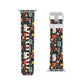 Whimsical Feline Garden Apple Watch Band - Colorful Patterned Strap for Pet Lovers