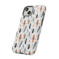 Whispering Feathers iPhone Tough Cases