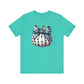 Polka Dot Pumpkin Charm Unisex Jersey Short Sleeve Tee