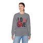 LOVE Always Unisex Heavy Gildan Blend™ Crewneck Sweatshirt.