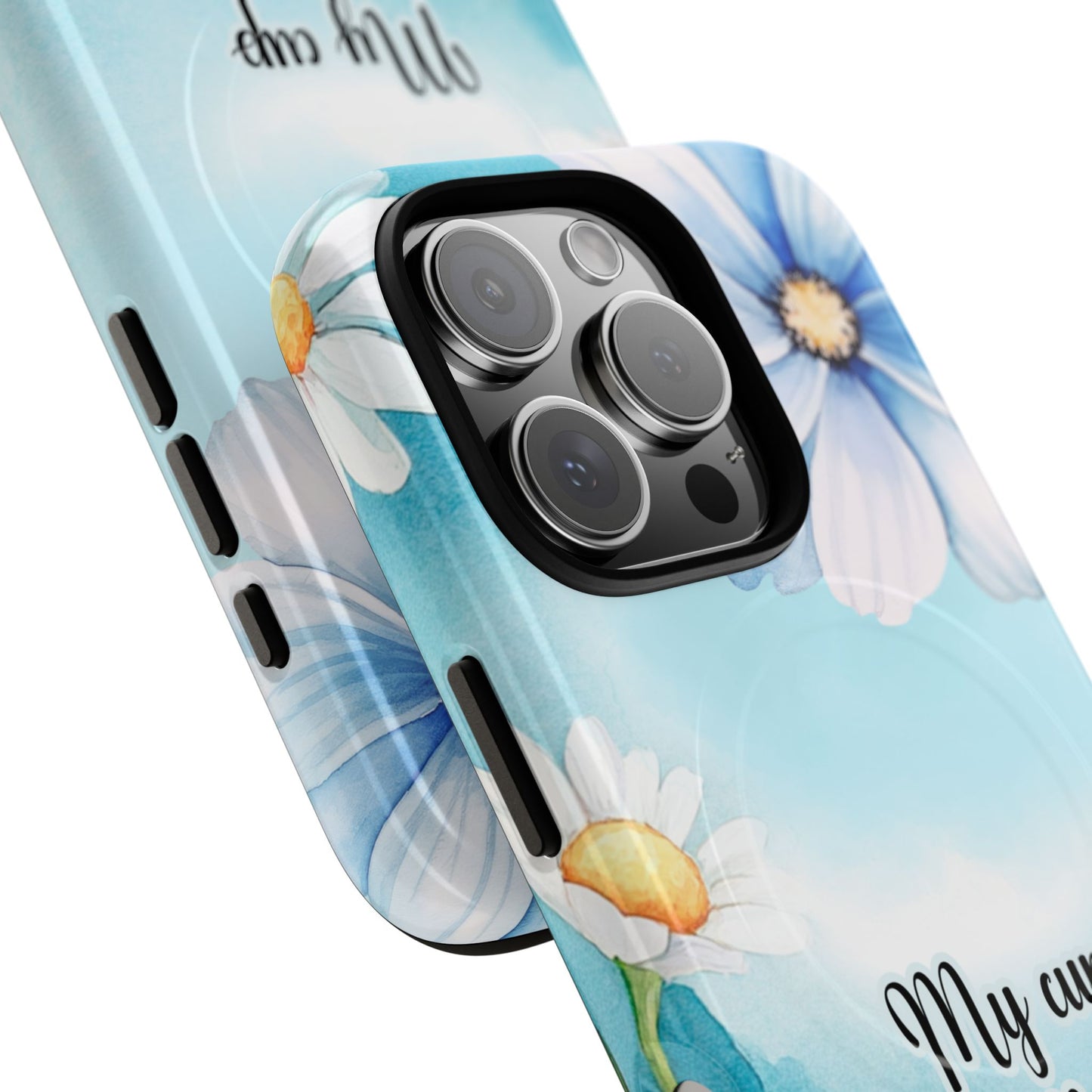 My Cup Overflows Psalm 23:5 | Inspirational Gift, Tough iPhone Magnetic Case | Scripture, Bible Verse, MagSafe® iPhone® Tough Case, iPhone 14, iPhone 15, iPhone 16, Pro, Pro Max, Plus,