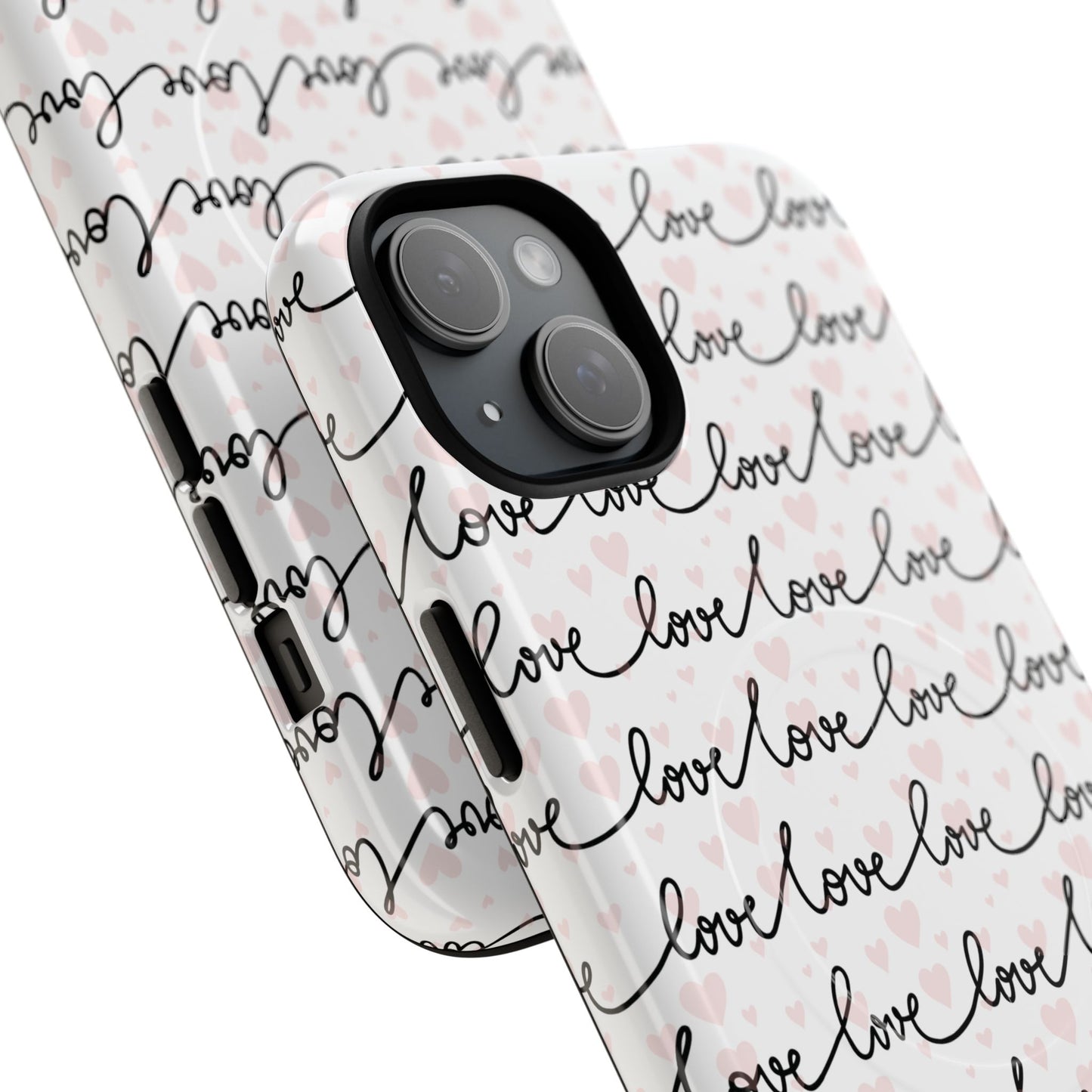 Endless Love Tough iPhone Magnetic Case - Love Design, Gift for Her, Cute iPhone Accessory, Birthday, Anniversary, Valentine's Day