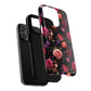 Starry Rose Garden Tough Magnetic Phone Case, Stylish Phone Cover, Gift for Her, Elegant Floral Design, Durable Phone Accessories