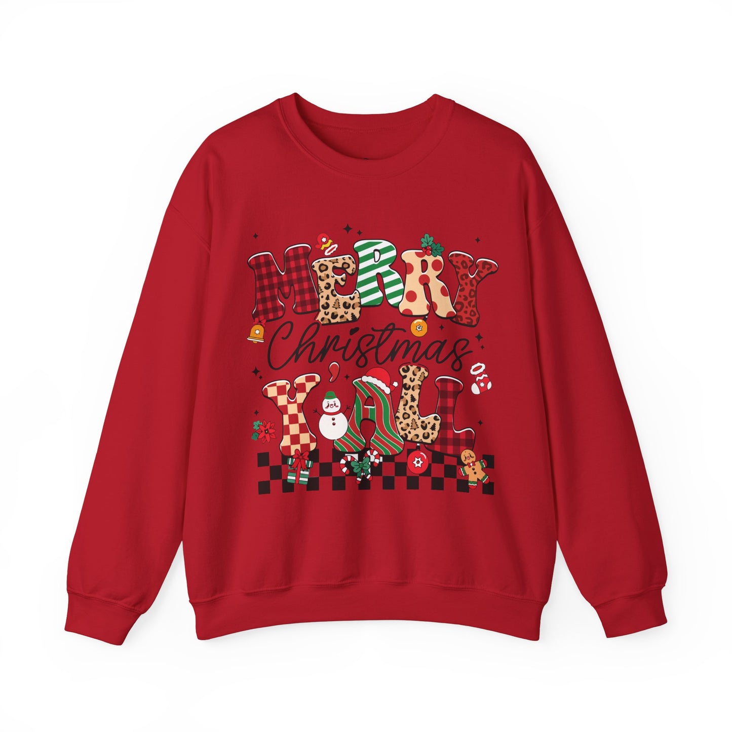 Merry Christmas Unisex Heavy Blend™ Crewneck Sweatshirt