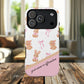 Personalized Bunny iPhone Case - Cute Animal Design, Tough MagSafe® Magnetic Case, Easter Gift, Spring Aesthetic, Kids Accessories