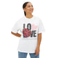 Love Always Unisex Jersey Short Sleeve Bella Canvas Boxy Tee