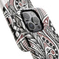 InkWhirl Fusion Stylish Tough Magnetic iPhone Case,  Unique Design, Gift for Him/Her, Trendy Accessory, Artist Collaboration, Durable Protection,Magsafe iPhone case