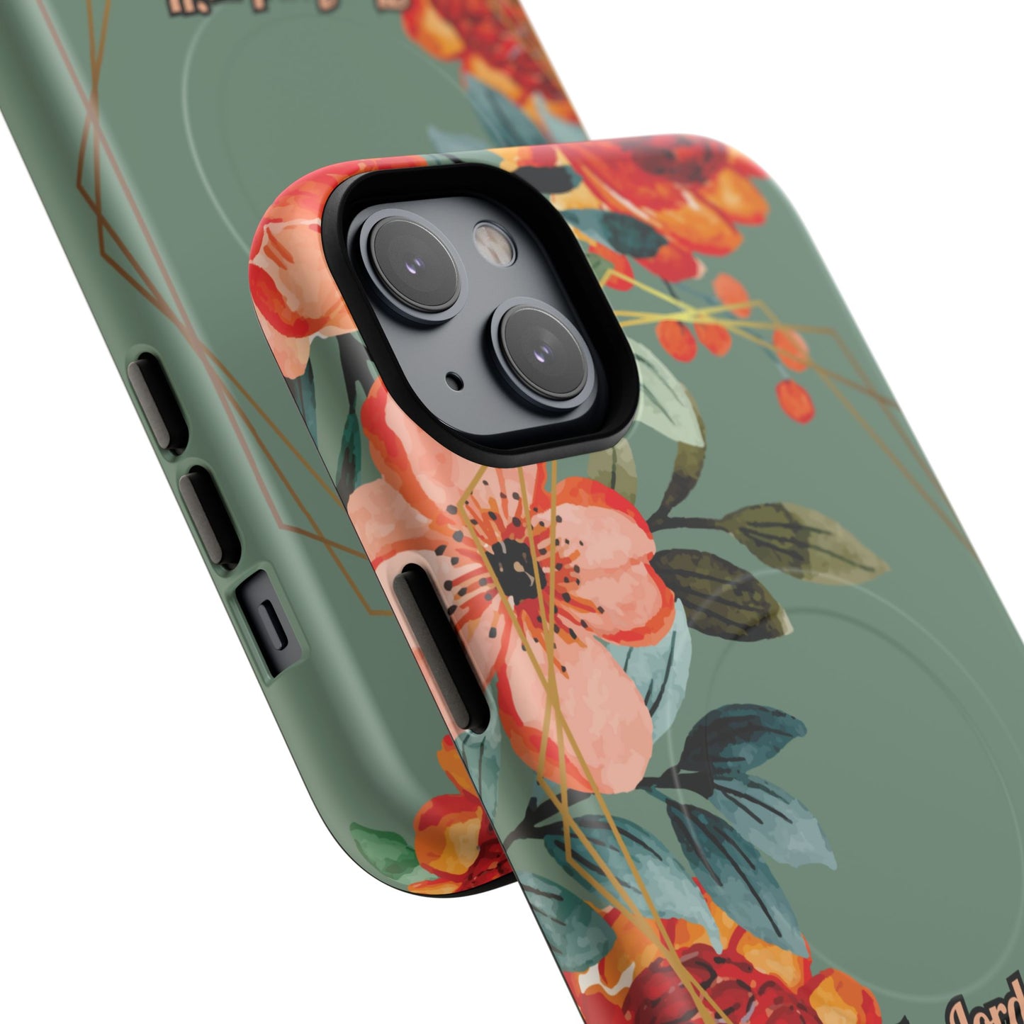 The Lord will Fight for You Exodus 14:14, Inspirational Gift, Tough iPhone Magnetic Case Scripture, Sunflower Bible Verse, MagSafe® iPhone® Tough Case, iPhone 14, iPhone 15, iPhone 16, Pro, Pro Max, Plus.