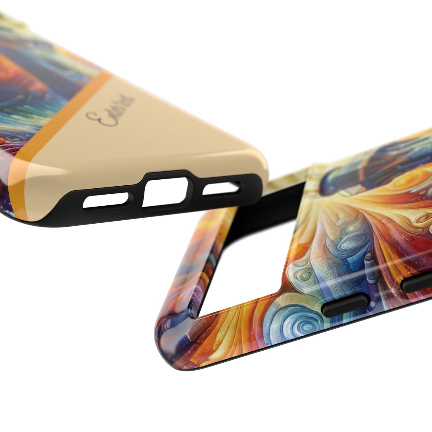 Personalized Cosmic Beacon Tough Samsung and Google Phone Cases