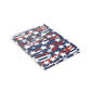 Patriotic Waves Hardcover Notebook with Puffy Covers