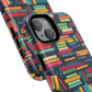 Colorful Book-Themed Phone Case, Literary Gift, Tough Magnetic Case, Book Lover’s Accessory, Phone Protection, Reading Enthusiast