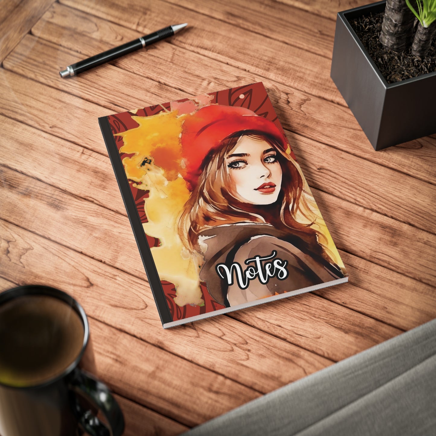 Artistic A5 Notebook, Creative Notebook, Sketchbook, Gift for Artists, School Supplies, Stationery, Dream Journal.