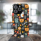 Whimsical Feline Garden iPhone, Samsung or Google Pixel Tough Cases