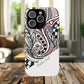 InkWhirl Fusion Stylish Tough Magnetic iPhone Case,  Unique Design, Gift for Him/Her, Trendy Accessory, Artist Collaboration, Durable Protection,Magsafe iPhone case