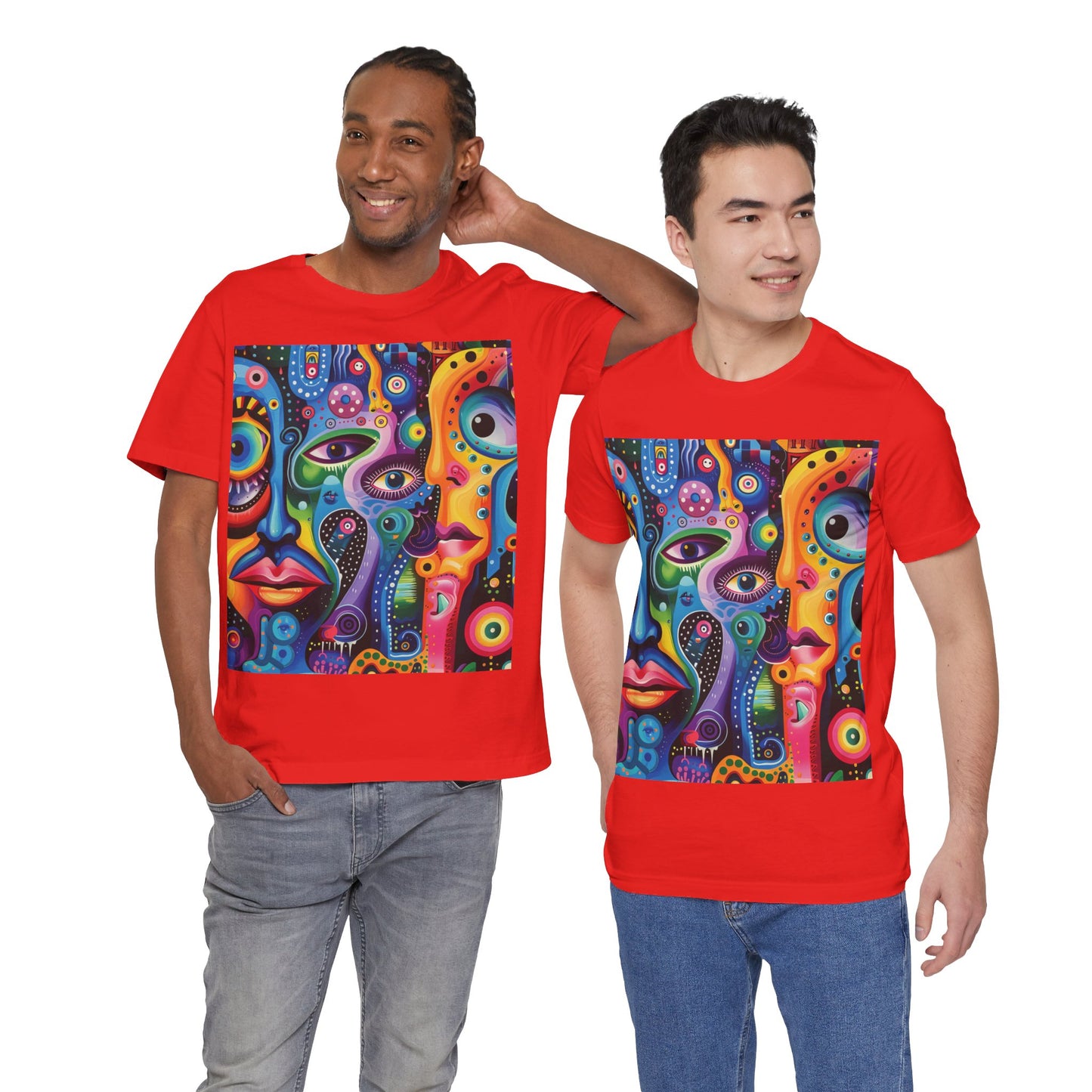 Psychedelic Visions Unisex Jersey Short Sleeve Tee