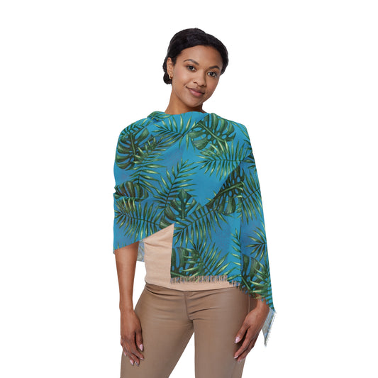 Turquoise Tropical Bliss Light Scarf