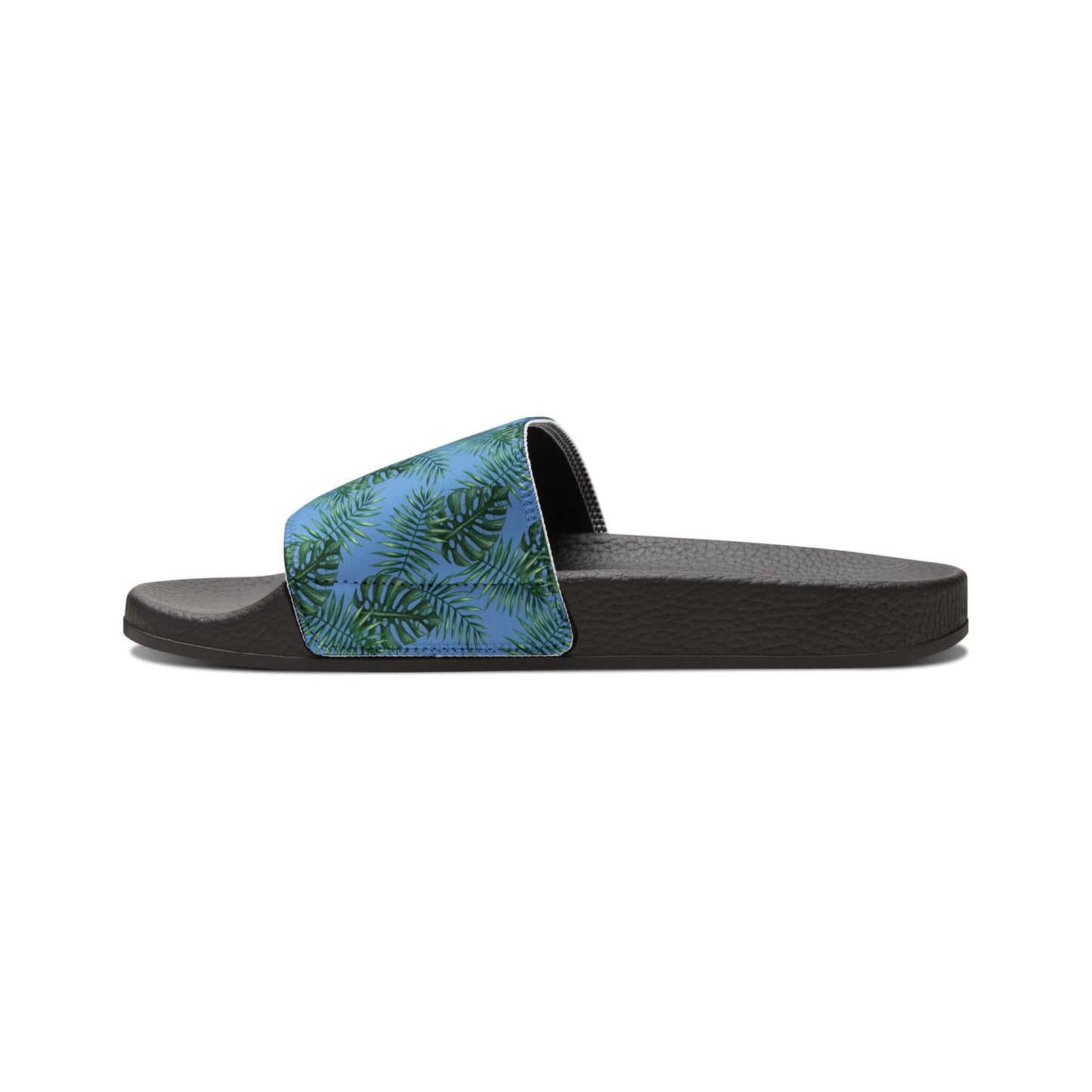 Tropical Bliss Blue Youth Removable-Strap Sandals