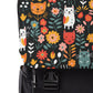 Whimsical Feline Garden Unisex Casual Shoulder Backpack