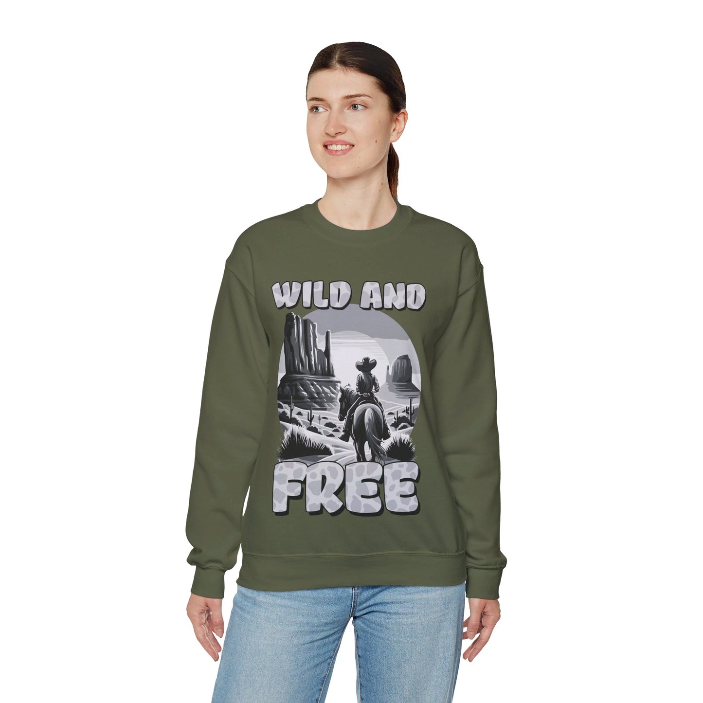 Wild 'n' Free Unisex Heavy Blend™ Crewneck Sweatshirt