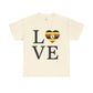 LOVE UGANDA Unisex Heavy Cotton Tee