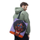 Afro Luxe Glow Tote Bag