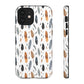 Whispering Feathers iPhone Tough Cases