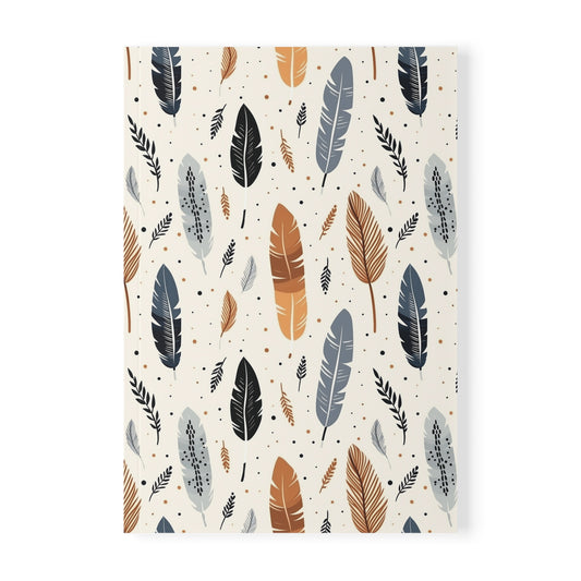 Whispering Feathers Softcover Notebook, A5