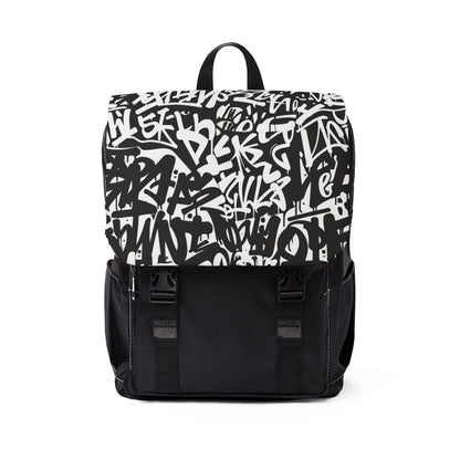 Urban Graffiti Unisex Casual Shoulder Backpack