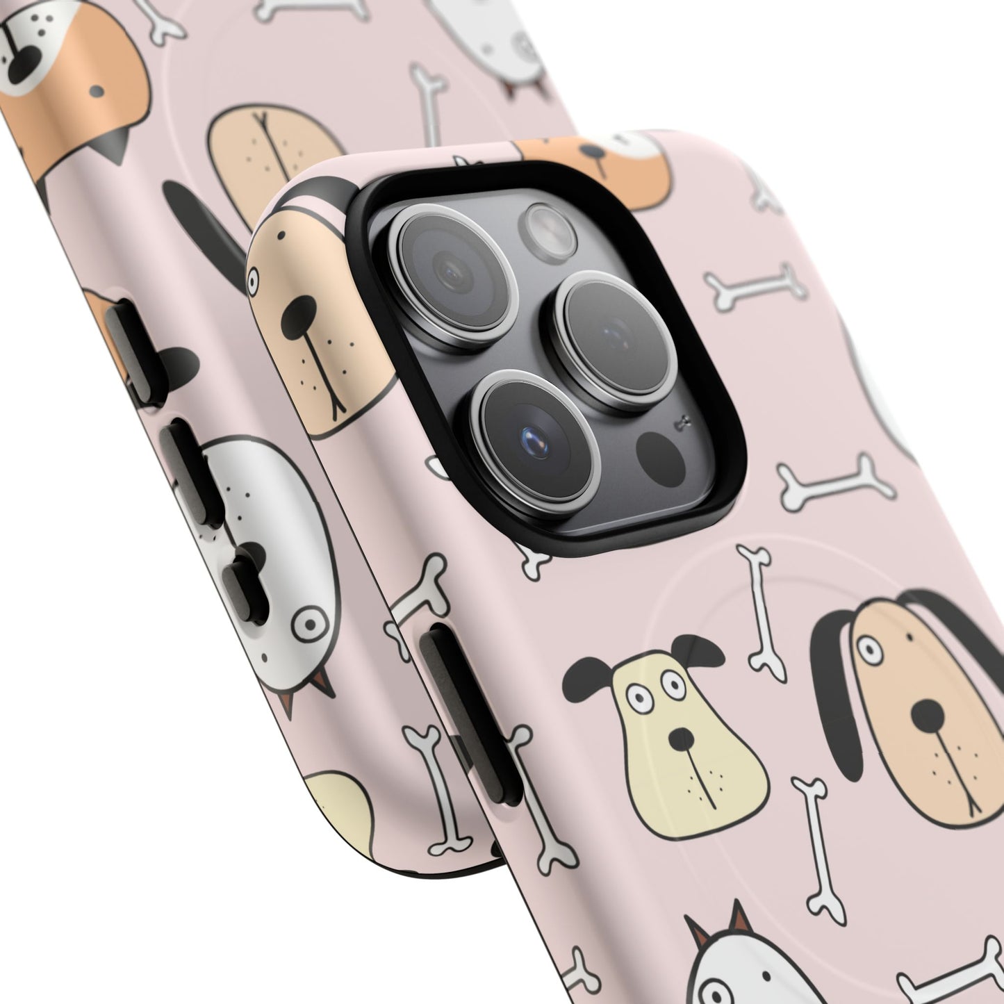 Cute Dog iPhone Case, Tough Magnetic Cases for Pet Lovers, Dog-Themed Accessories, Gift for Dog Owners, Unique iPhone Cover