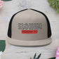 'ELOHIM, GENESIS 1:1'  Embroidered 5 Panel Trucker Cap | Casual Style Hat, Adjustable, Unisex, Perfect Gift for Outdoors, Festivals, Daily Wear