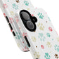 Pet Lover Magnetic iPhone Case - Cute Paw Print Design, Tough Magnetic Cases for Dog and Cat Owners, Gift for Animal Lovers