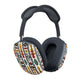 Afrobeat Harmony AirPods Max Case, Colorful Tribal Geometric Pattern.