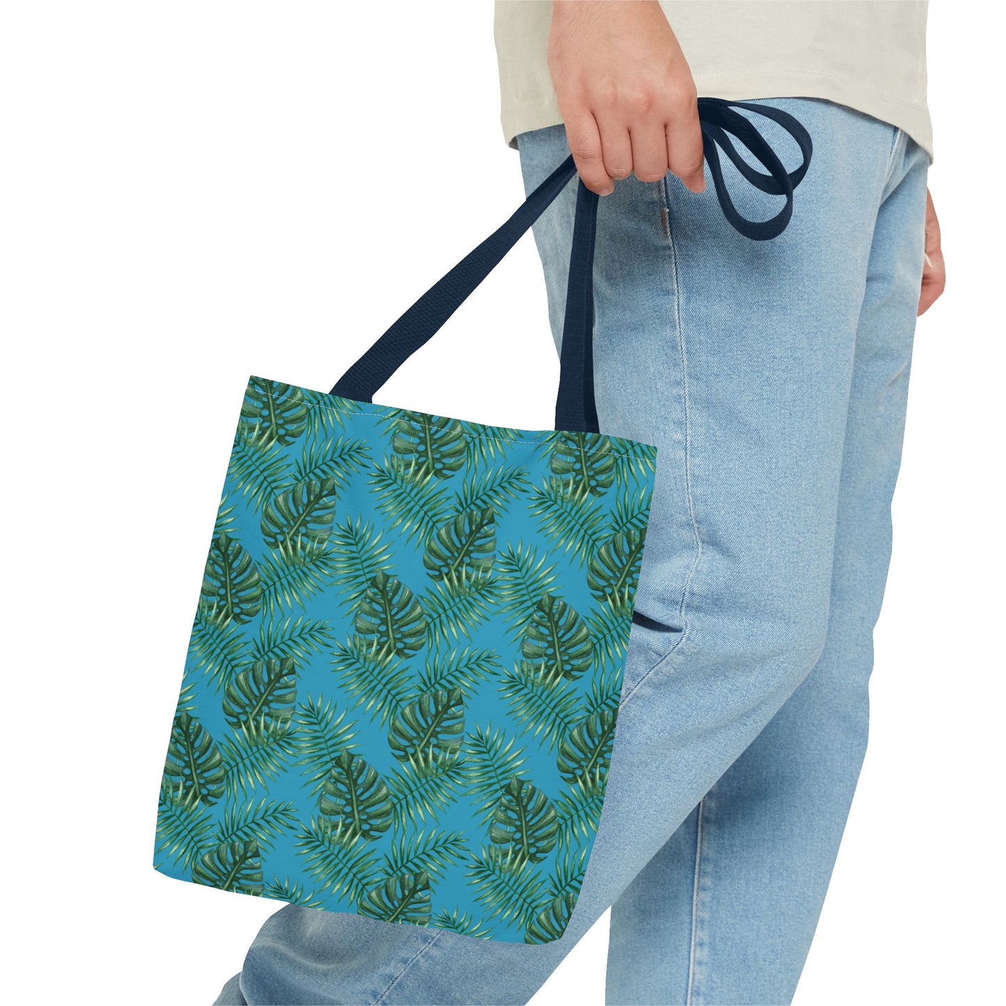 Turquoise Tropical Bliss Tote Bag