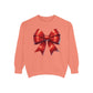 Bow Charm Valentines Unisex Comfort Colors Garment-Dyed Sweatshirt
