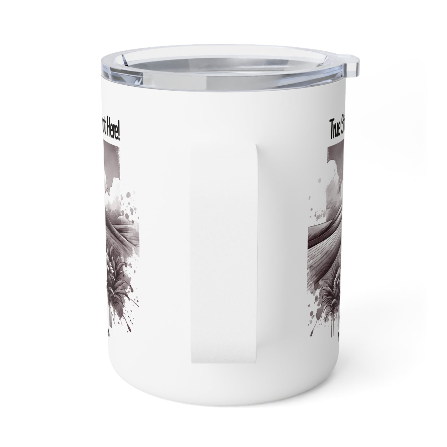 Insulated Coffee Mug with Inspirational Design - 10oz Travel Mug for Coffee Lovers