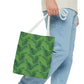 Green Tropical Bliss Tote Bag