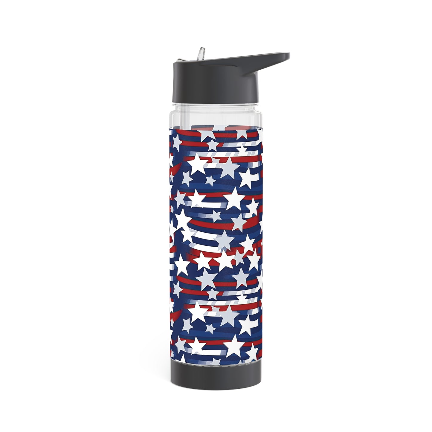 Patriotic Waves Infuser Water Bottle