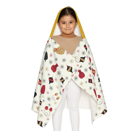 Holiday Cheer Youth Hooded Towel