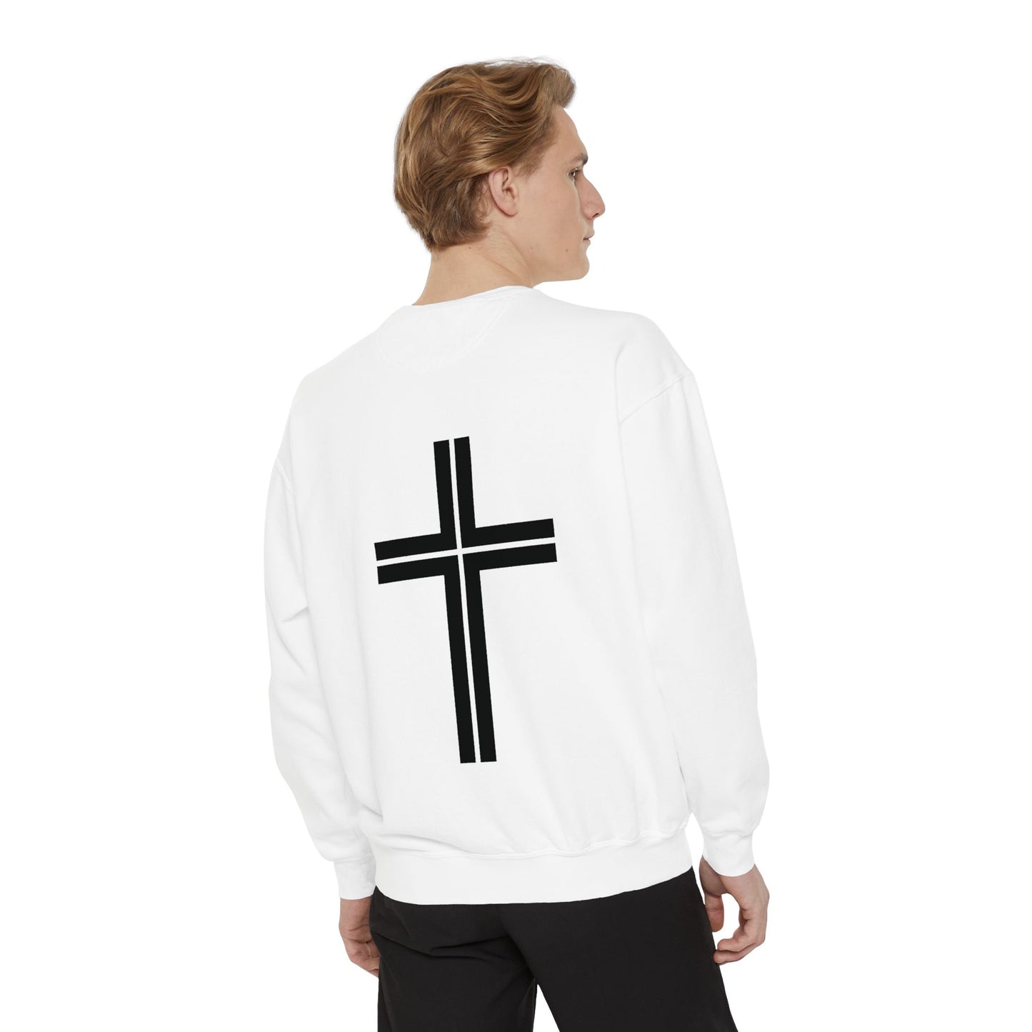 GOD is LOVE Unisex Comfort Colors Garment-Dyed Sweatshirt