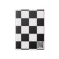 Black Checkered Charm A Hardcover Notebook (PY)