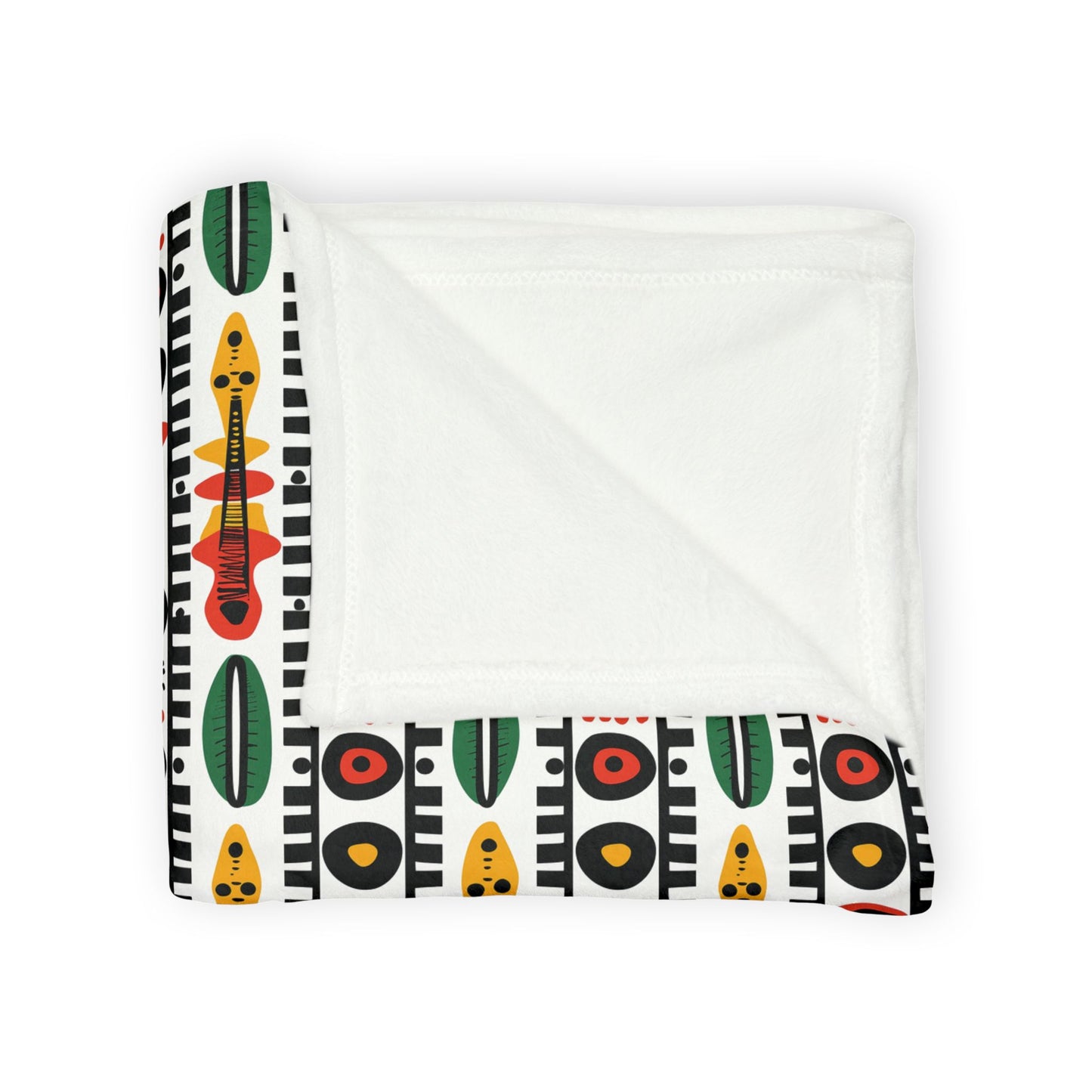 Afrobeat Harmony Soft Minky Blanket