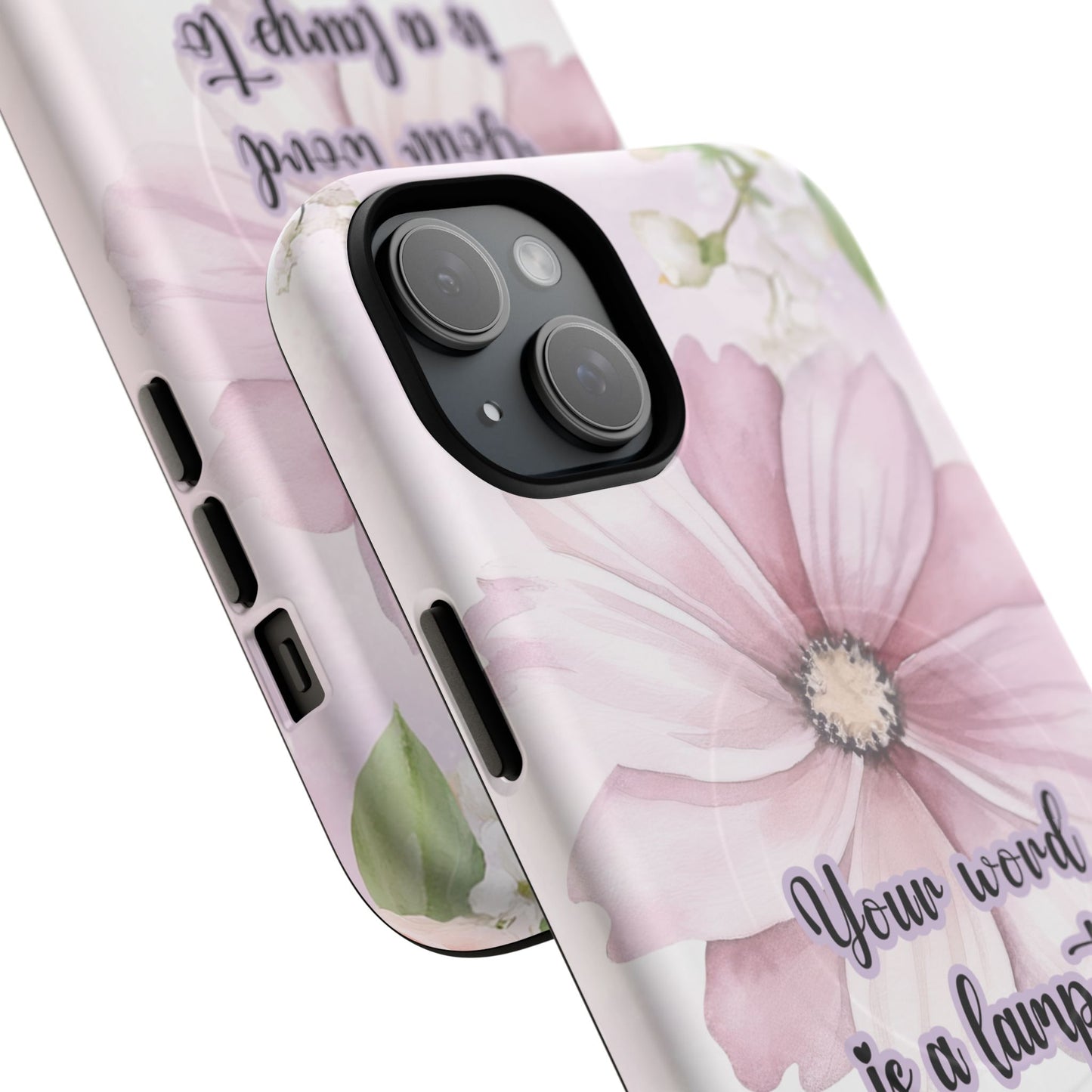 Your Word is a Lamp to My Feet Psalm 119:105 | Inspirational Gift, Tough iPhone Magnetic Case | Scripture, Bible Verse, MagSafe® iPhone® Tough Case, iPhone 14, iPhone 15, iPhone 16, Pro, Pro Max, Plus