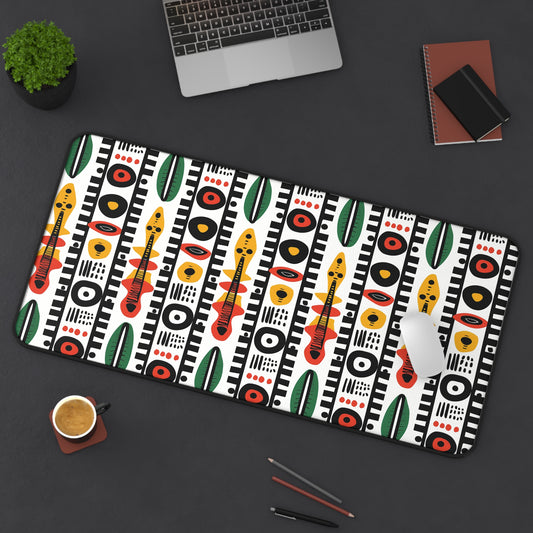 Afrobeat Harmony Desk Mat