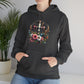 Faith and Floral Cross Unisex Gildan Hoodie Sweatshirt