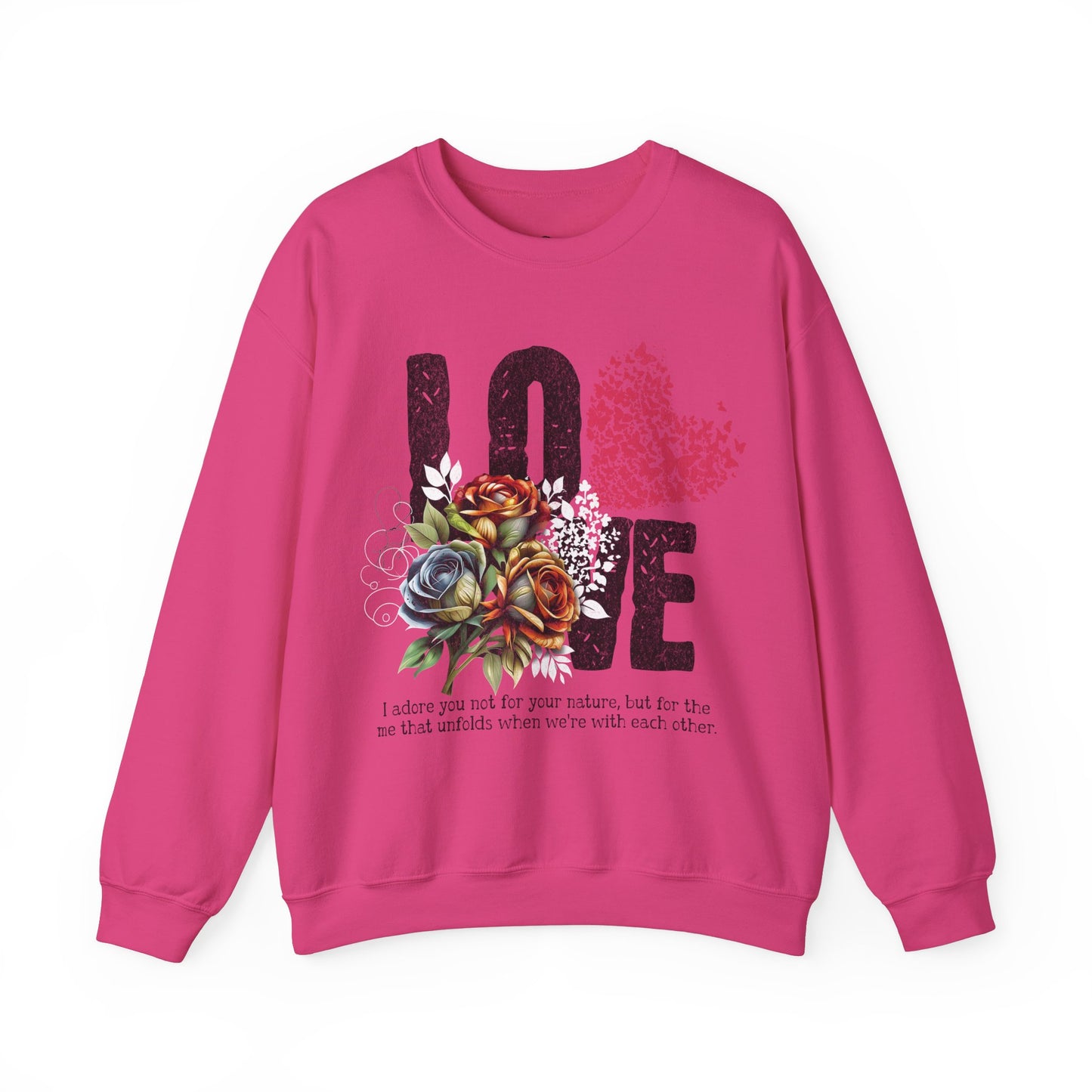 LOVE Always Unisex Heavy Blend™ Crewneck Sweatshirt.
