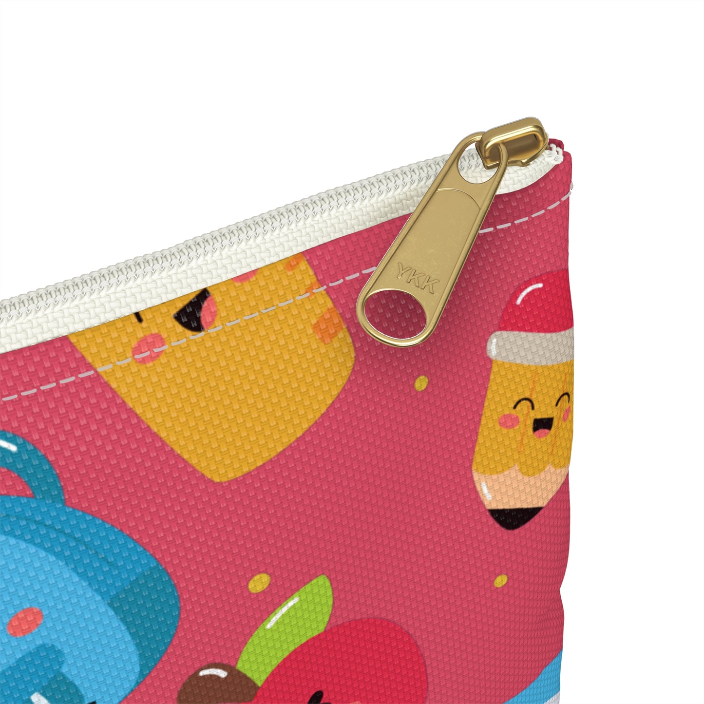 Personalized Kawaii Composition Book Inspired Accessory Pouch, Kids School Supplies, Classroom Organizer, Teacher Gift, Fun Stationery Case, Back to School