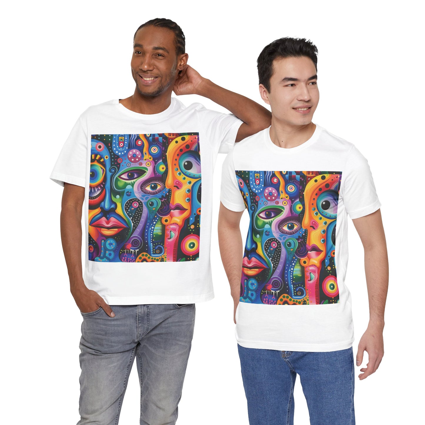 Psychedelic Visions Unisex Jersey Short Sleeve Tee