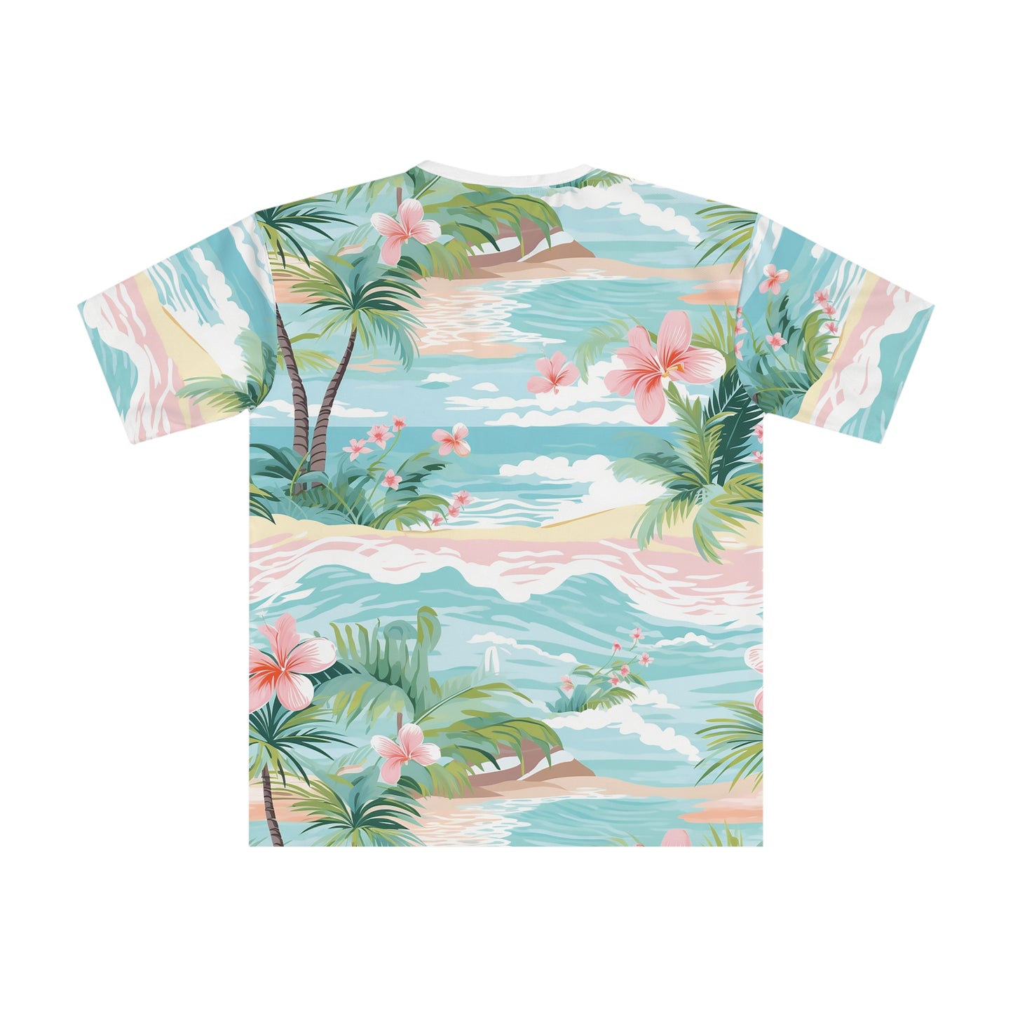 Sunset Paradise Men's Loose T-shirt (AOP)